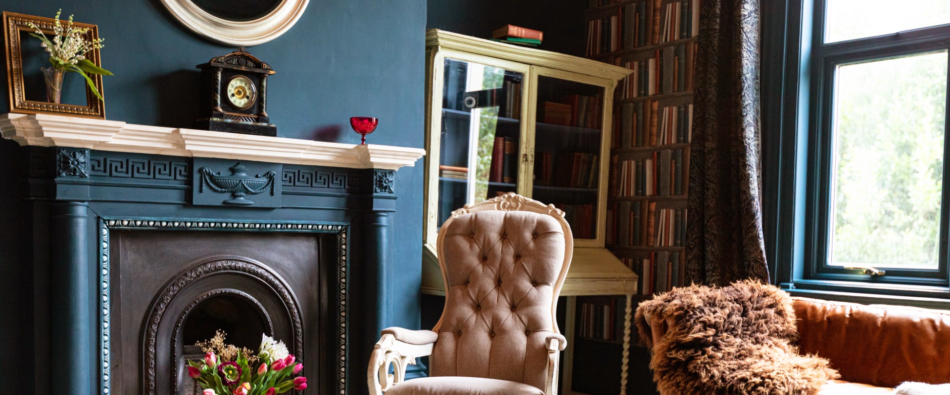 What are some of the most popular materials for vintage charm in home decor?