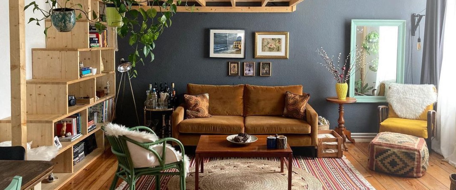 How can i make sure my home decor has an inviting atmosphere with a mix of old and new elements?