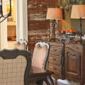 What are some of the most popular furniture pieces for vintage charm in home decor?