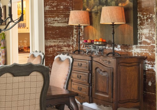 What are some of the most popular furniture pieces for vintage charm in home decor?