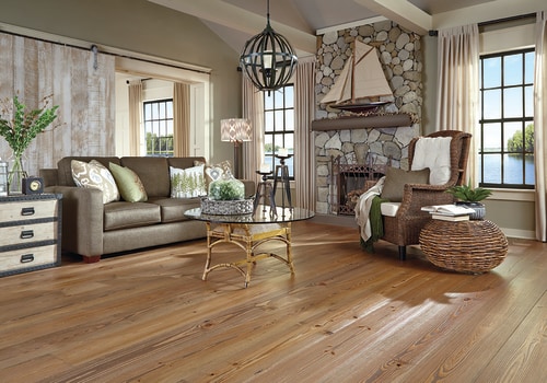 What are some of the most popular flooring options for vintage charm in home decor?
